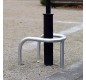 Etrier de protection Hauteur 80 cm : galva, ou peint avec RAL