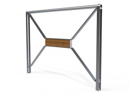 Barrière inox + plaque stratifié - VILLE A DEFINIR - 603CT