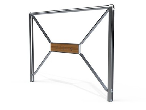 Barrière inox + plaque stratifié - VILLE A DEFINIR - 603CT