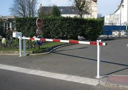 Barrières levantes lisse acier