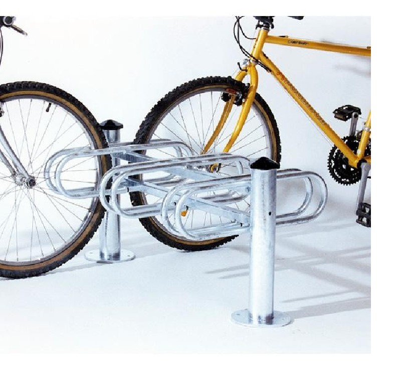 Support cycle galvanisé