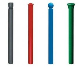 Potelets fixes : Ø 76 ou Ø 114