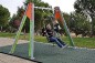 Portique balançoire tandem adulte + enfants