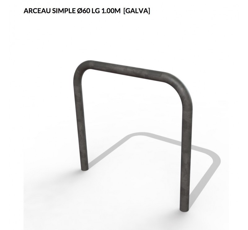 Arceau de protection en épingle Ø 60 mm