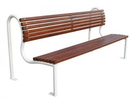 Banc support arrondi