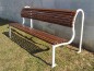 Banc support arrondi