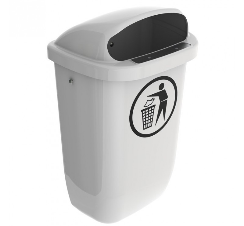 Poubelle extérieure pour collectivité