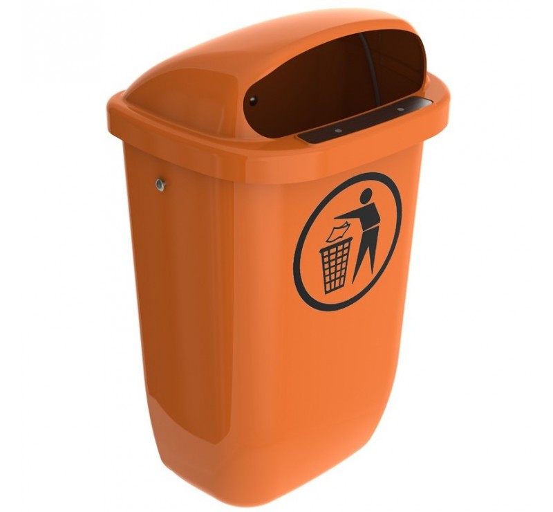Poubelle extérieure pour collectivité