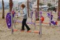 Parcours de remise en forme pour plage ou gazon