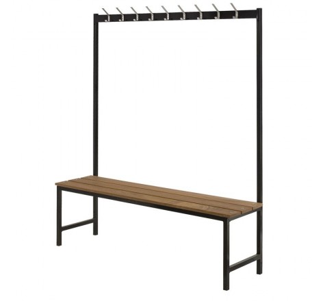Ensemble banc et porte-manteau