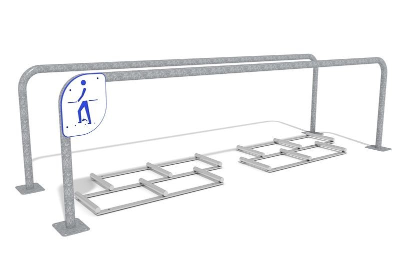 Parcours de remise en forme pour plage ou gazon