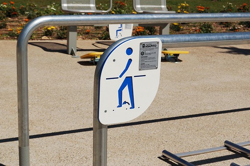 Parcours de remise en forme pour plage ou gazon