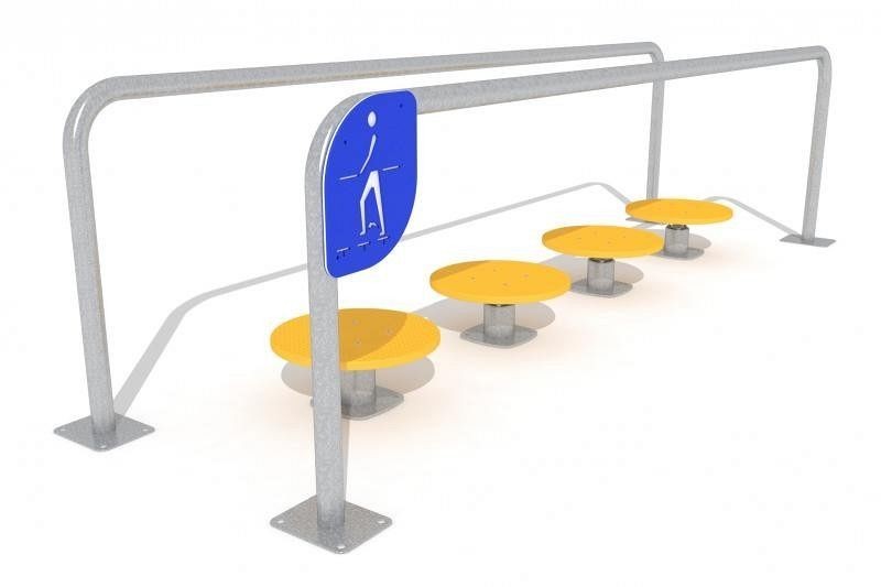 Parcours de remise en forme pour plage ou gazon