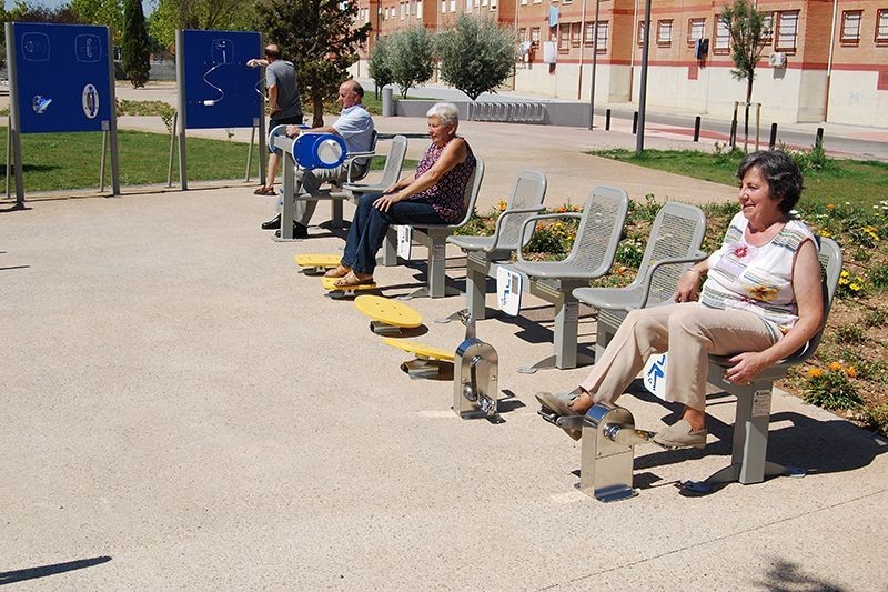 Parcours de remise en forme pour plage ou gazon