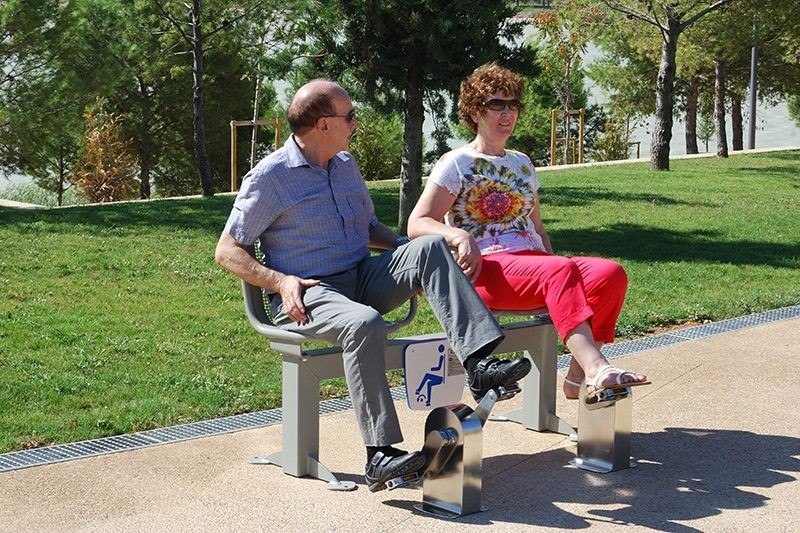 Parcours de remise en forme pour plage ou gazon
