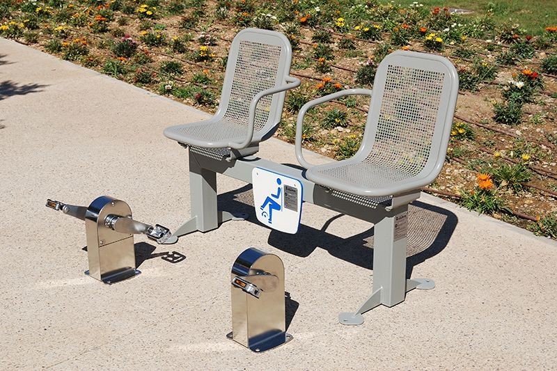 Parcours de remise en forme pour plage ou gazon