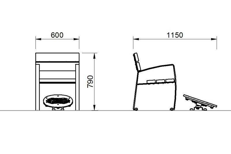 Parcours de remise en forme pour plage ou gazon