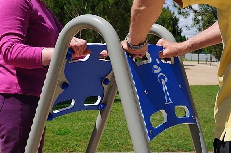 Parcours de remise en forme pour plage ou gazon