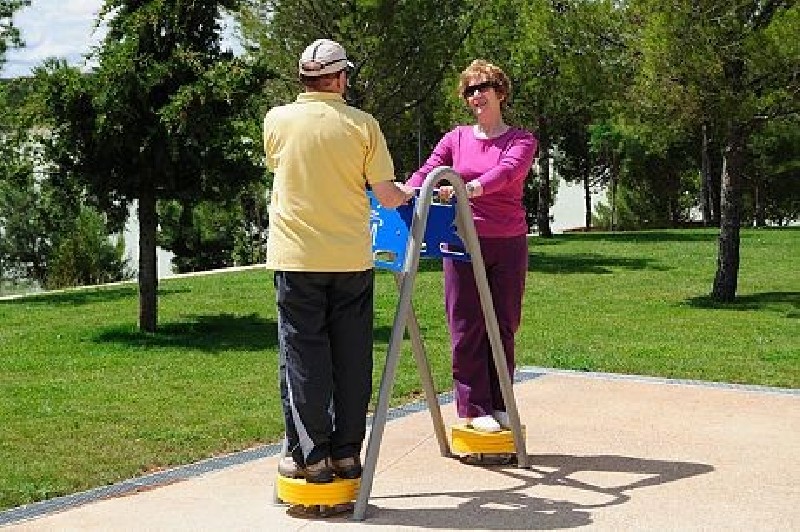 Parcours de remise en forme pour plage ou gazon