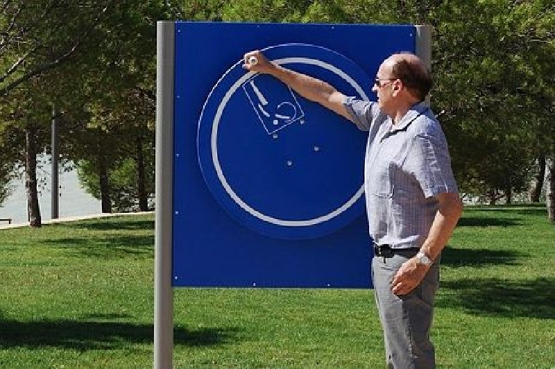 PANNEAU AVEC ROUE D' ÉPAULE