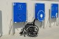 PANNEAU AVEC DOUBLE HÉLICE. ACCESSIBLE PMR