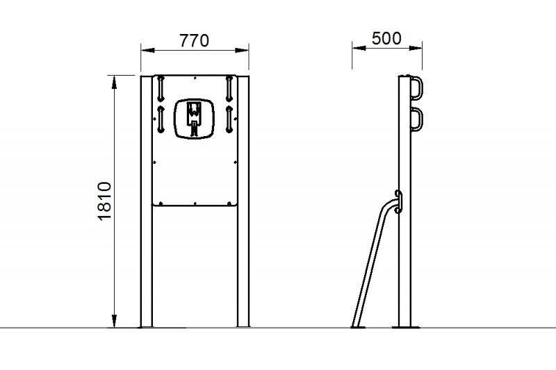 PANNEAU AVEC LABYRINTHES. ACCESSIBLE PMR