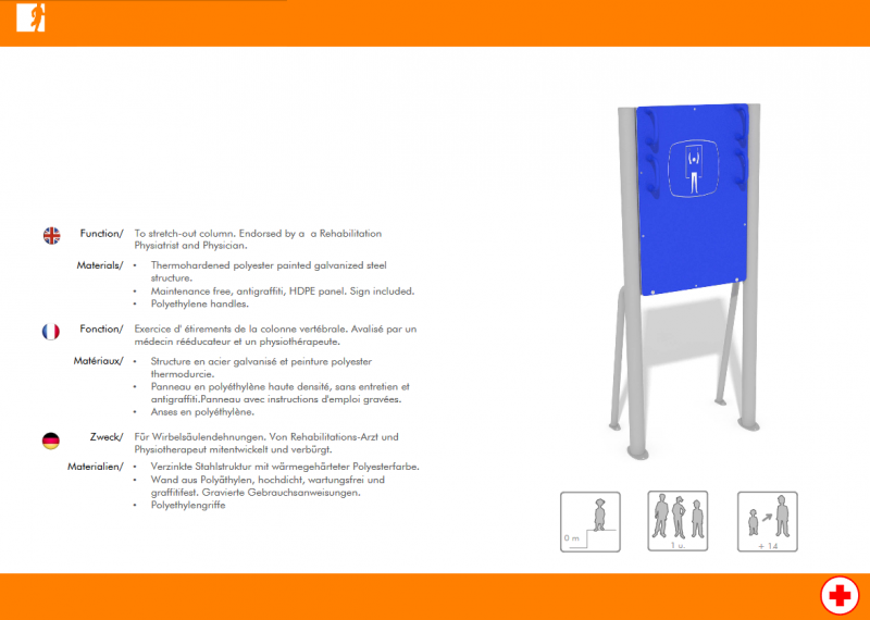 PANNEAU AVEC LABYRINTHES. ACCESSIBLE PMR