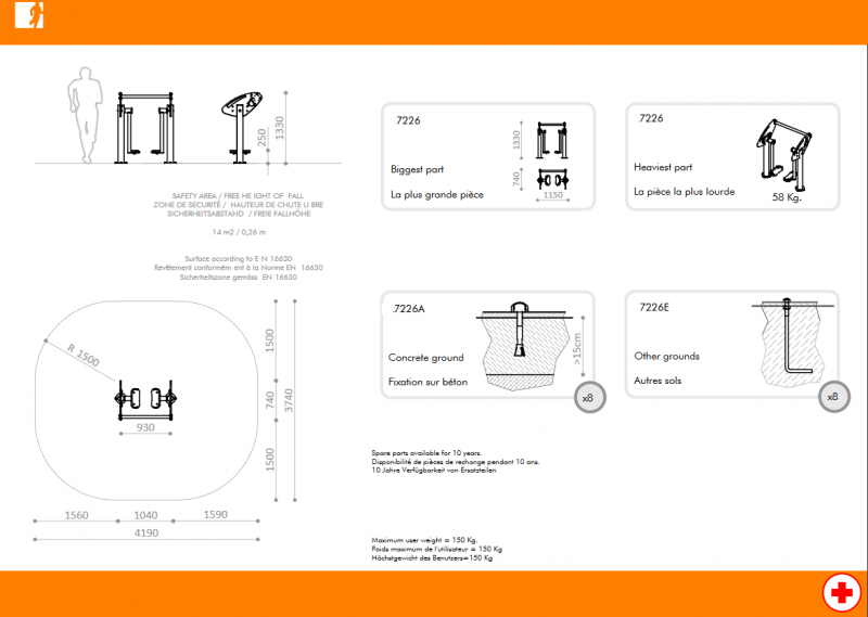 Station de musculation 10 exercices