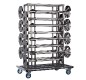 Chariot pour 16 poteaux de réception