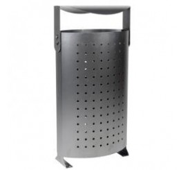 Corbeille métal Noiraude 85L