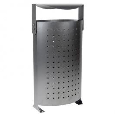 Corbeille métal Noiraude 85L