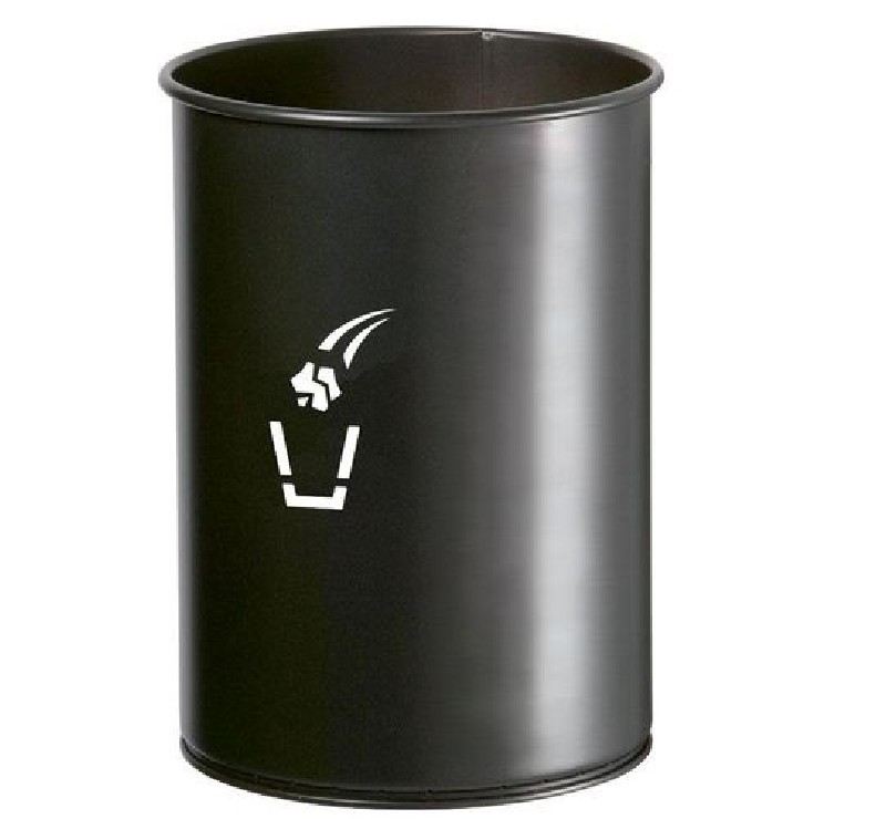 Corbeille pivotante cylindrique 20L Corbeille pivotante cylindrique 20L