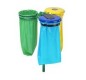 Poteau support 3 corbeilles Ecollecto ou basic