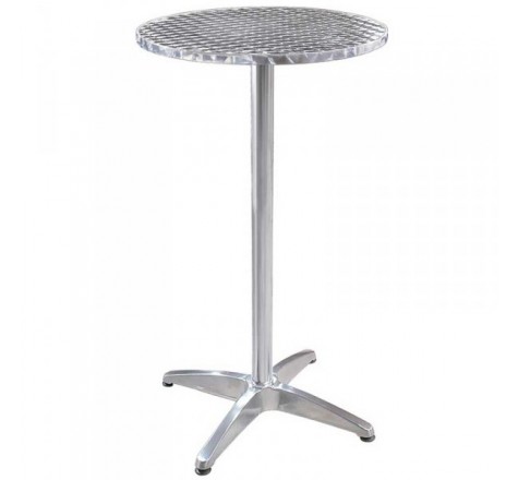 Table mange debout aluminium
