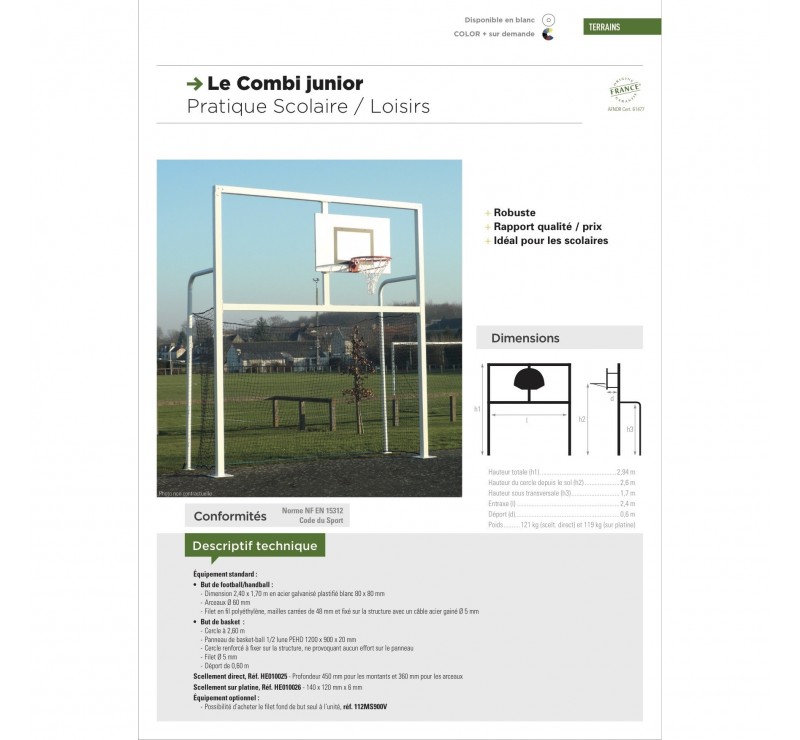 But de handball-football-basket - Hercule But de handball-football-basket - Hercule