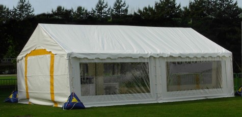 Barnum, tente de réception PLEIN AIR 5x8 complète - 40 m²