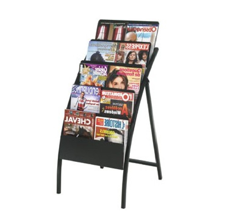 Présentoir porte brochures