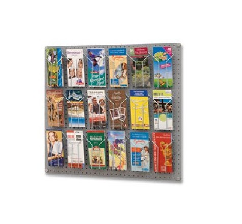 Présentoir mural de brochures