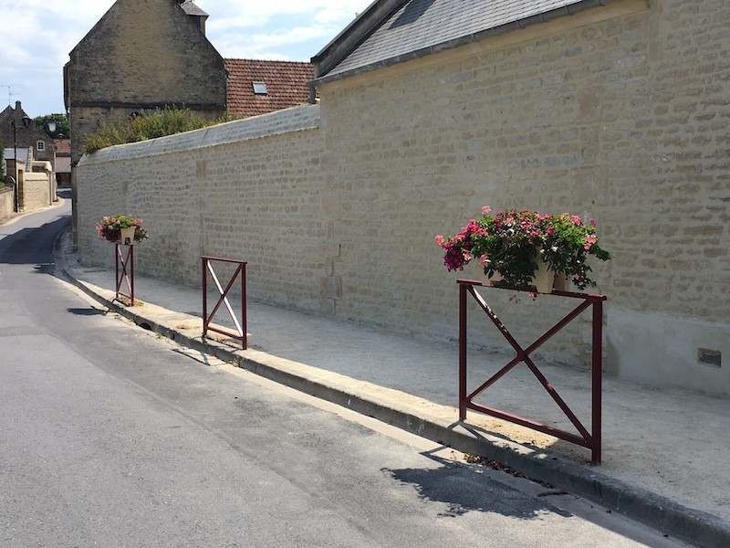 balconnière sur rambarde