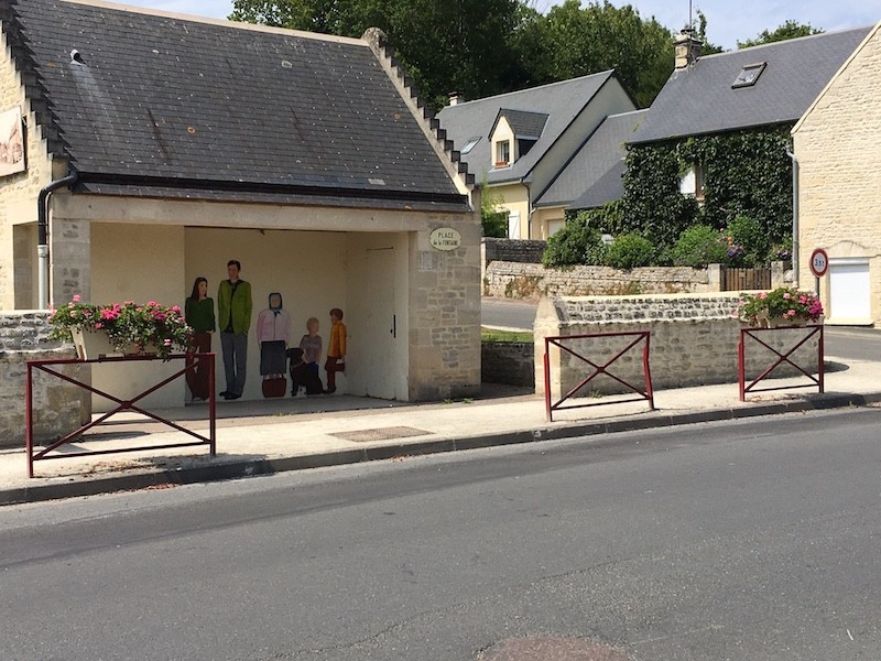 balconnière sur rambarde