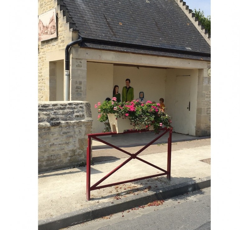 balconnière sur rambarde