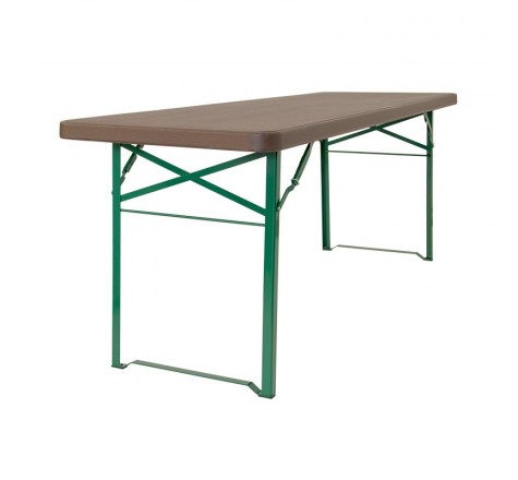 Table pour extérieur / intérieur : 220 x 67 x h 77 cm