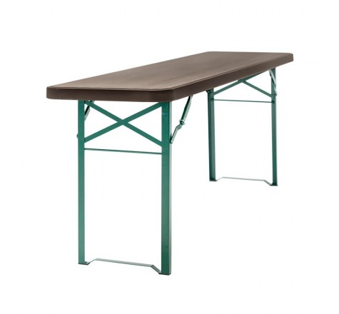 Table pour extérieur / intérieur : 220 x 50 x h 77 cm