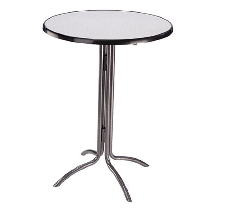 Lot de 4 tables mange debout
