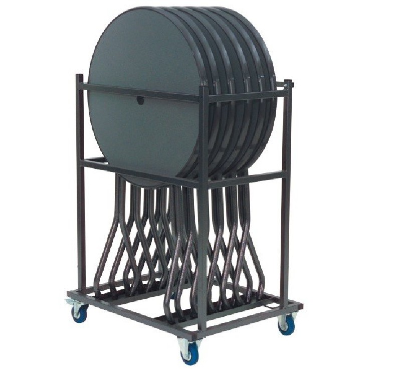 Lot de 4 tables mange debout