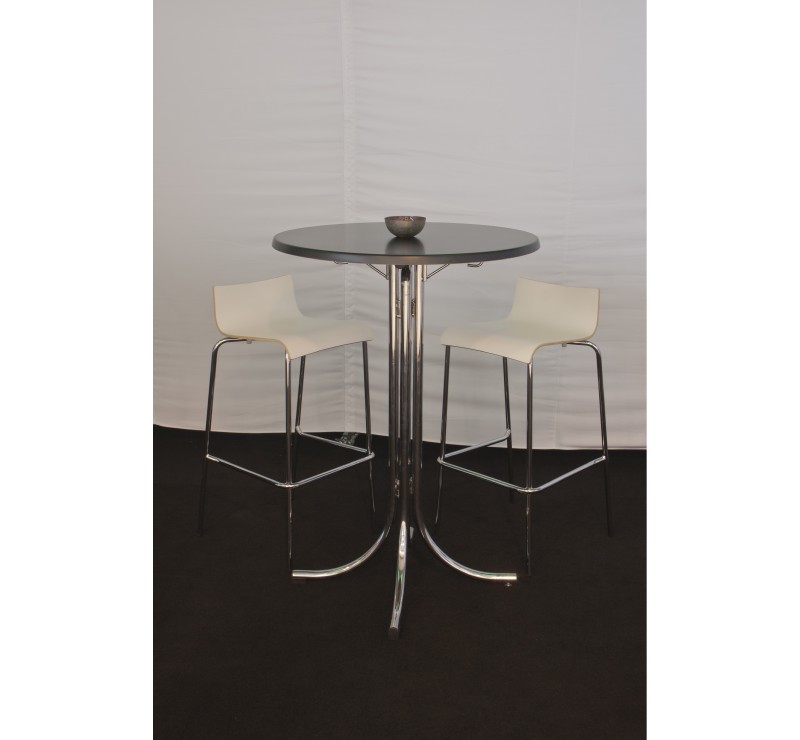 Lot de 4 tables mange debout
