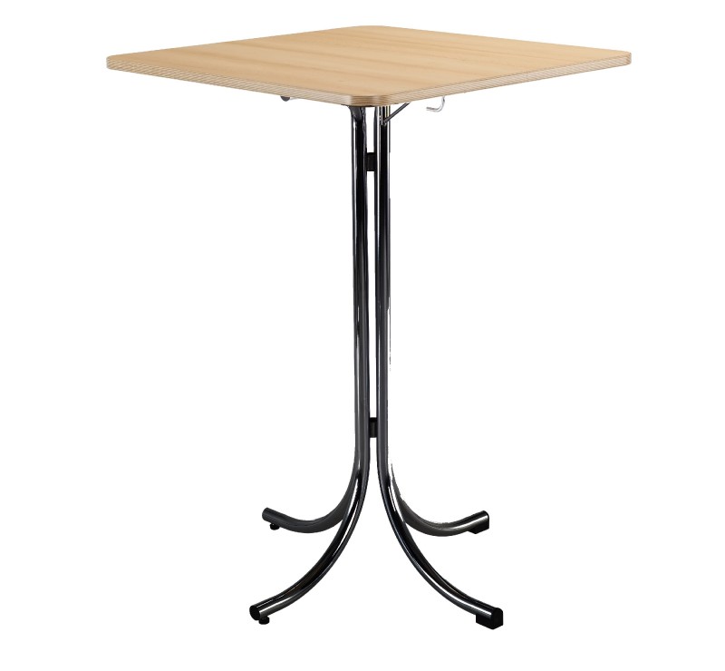 Lot de 4 tables mange debout