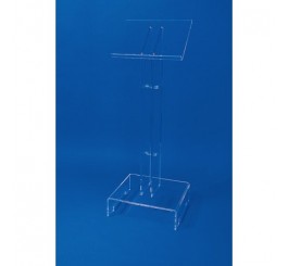 Lutrin pupitre réhaussé en plexi