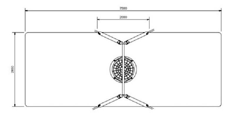 Balançoire nacelle collectivité