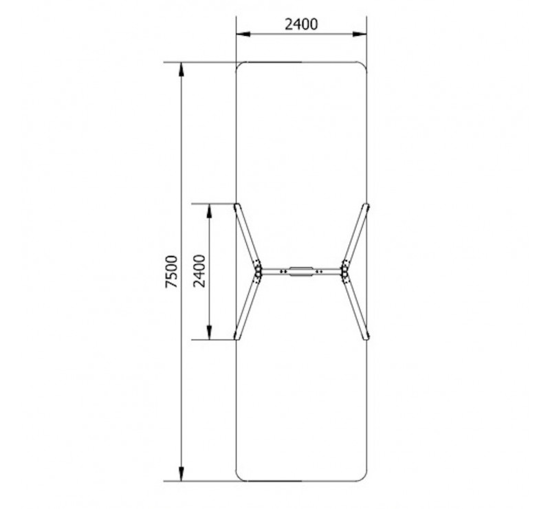 Portique balançoire haut de gamme
